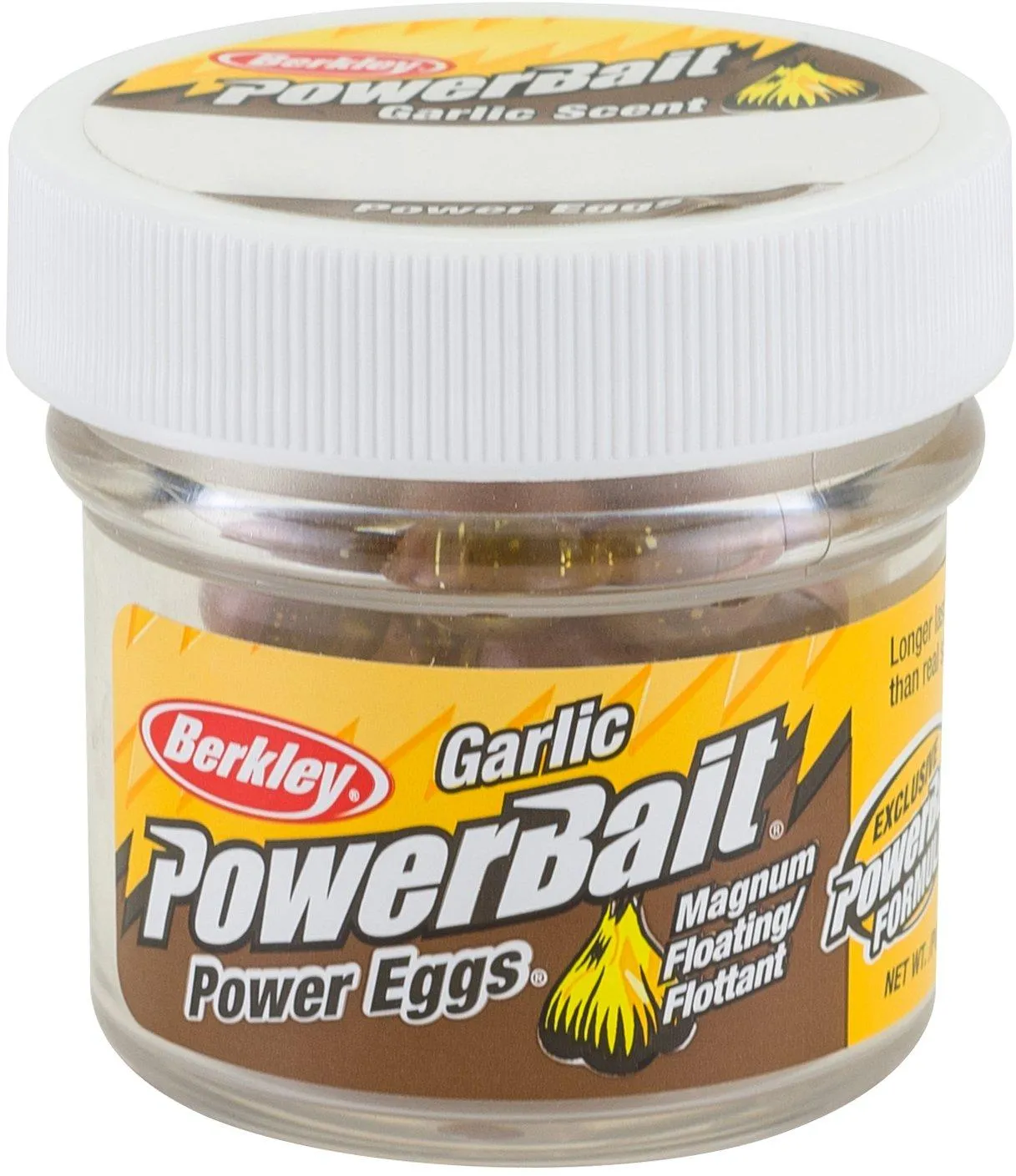 Berkley PowerBait Power Clear Eggs Floating 14g 12pc Clear Gold Natural