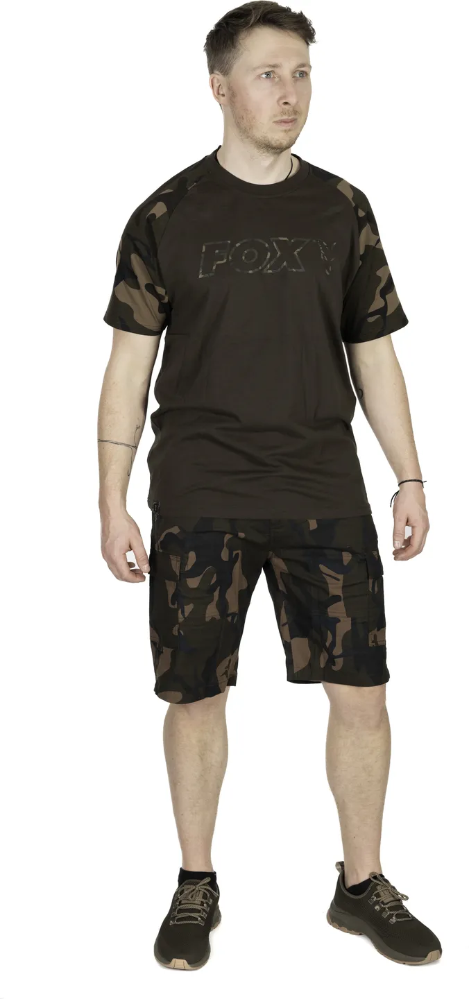 Fox LW Camo Combat Short Fishing Trousers