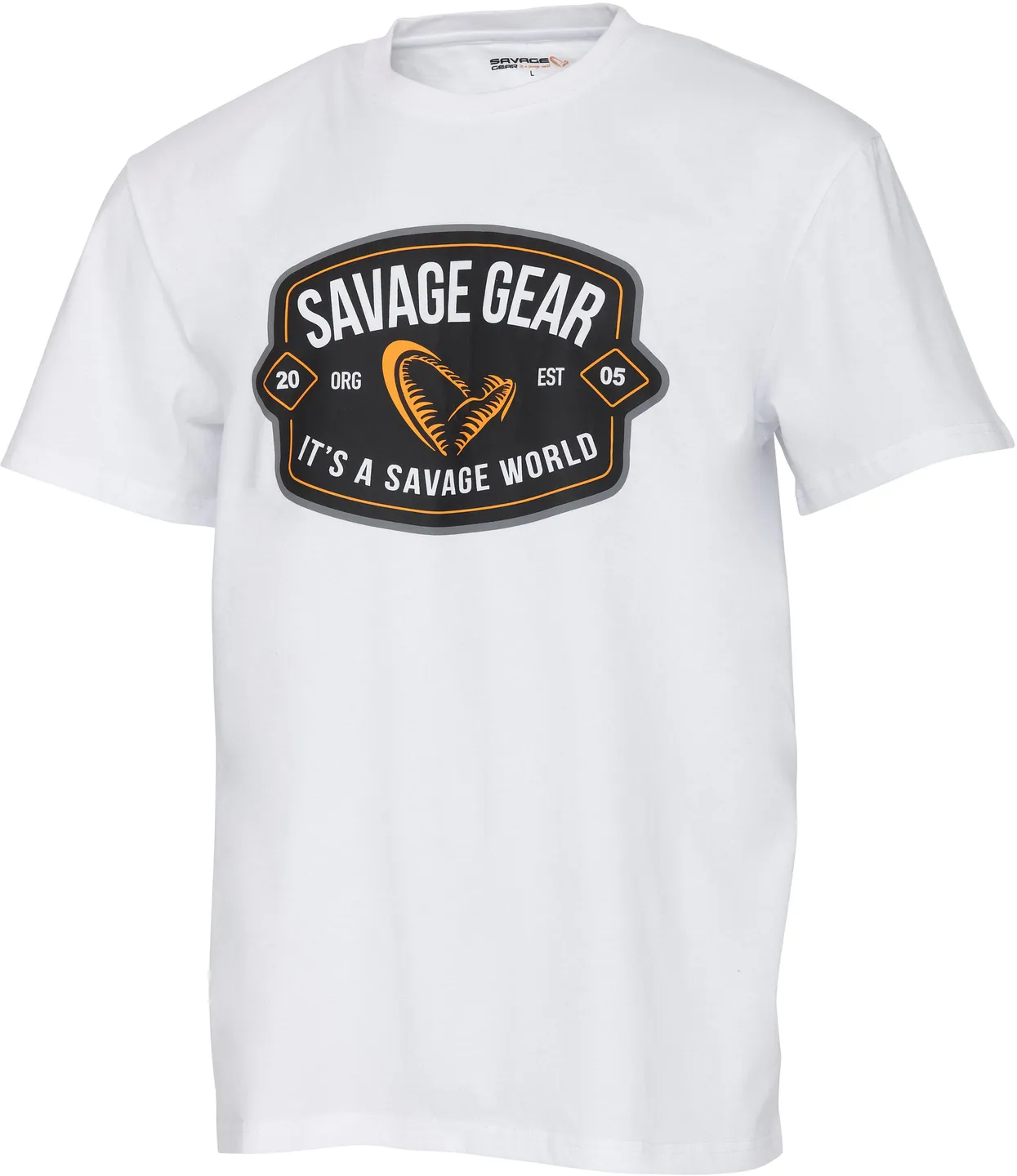 Savage Gear Badge Logo Tee XXL White