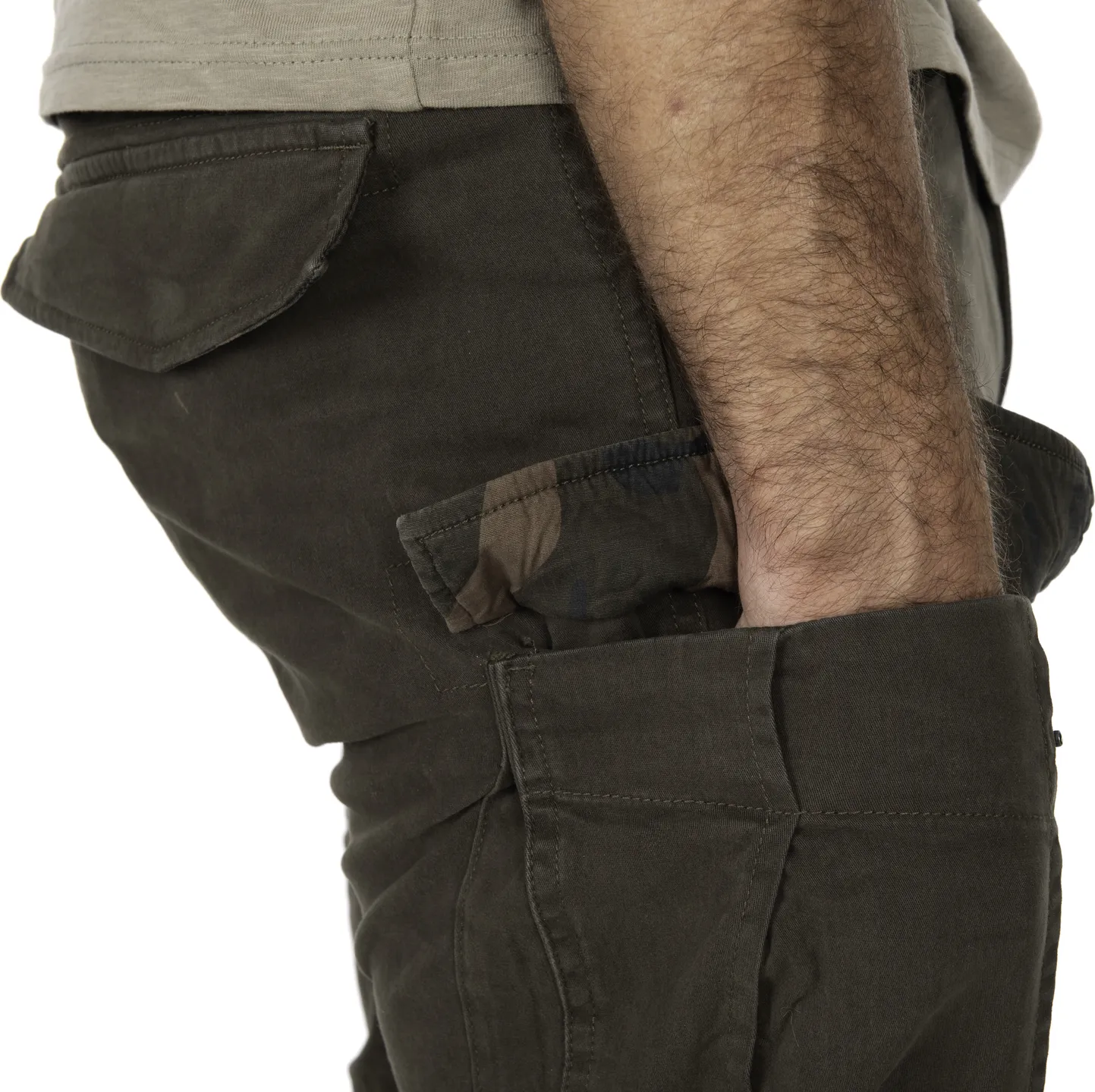 Fox Khaki HD Combat Fishing Trousers Xxxl