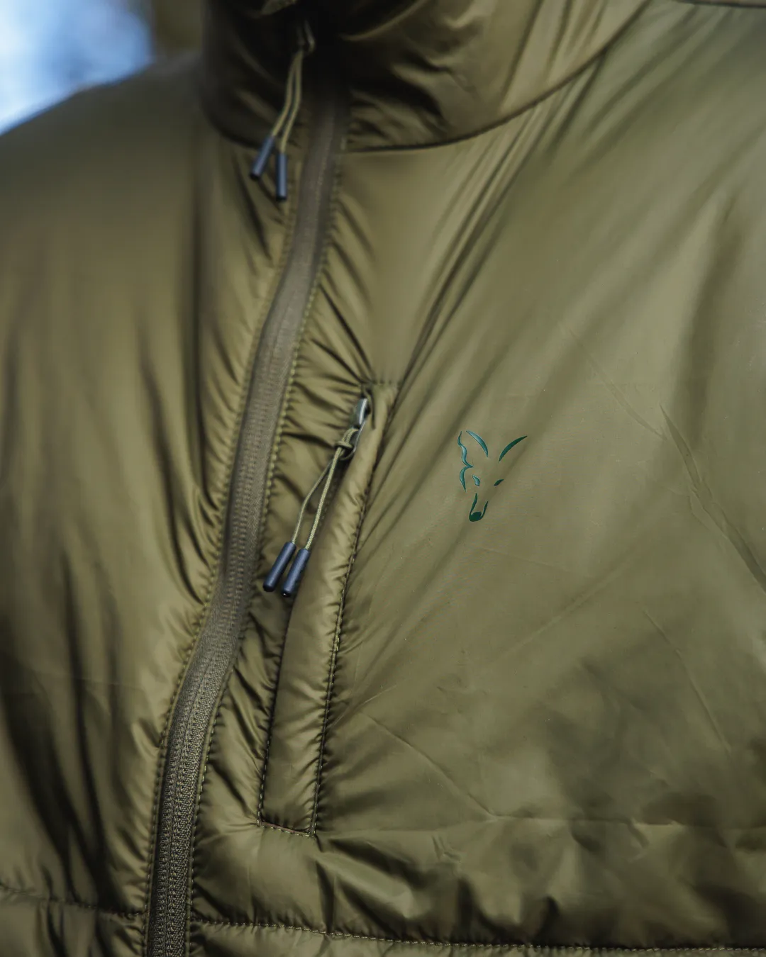 Fox Olive Quilted 100 Gilet S