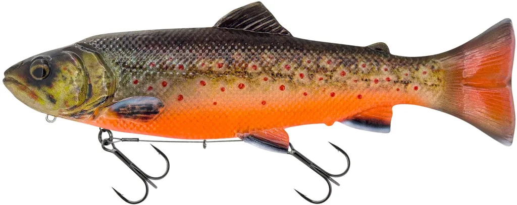 Savage Gear 3D Line Thru Pulsetail Trout Weiche Köder 25cm 185g 0.3–3m Slow Sinking Arctic Char