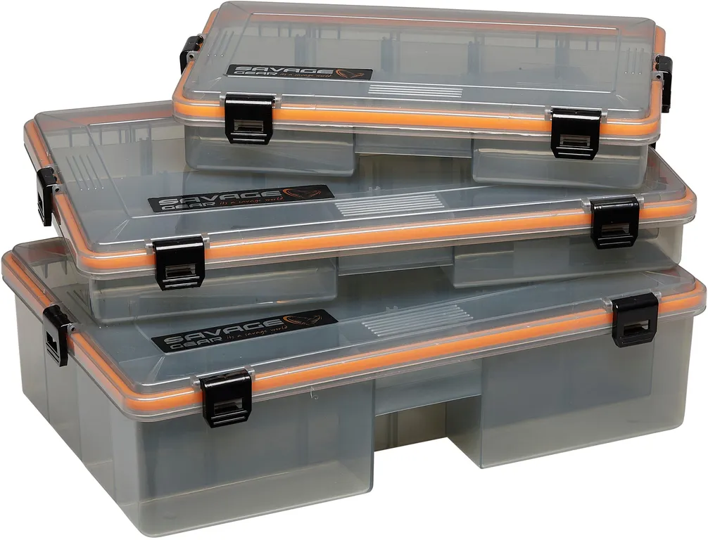 Savage Gear WP Small Five Compartment Lurebox 27.5x18x5cm 5 Compartments PP Waterproof