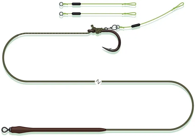 Madcat Quick Change Pellet Rig 18g 65cm 2/0 A-Static