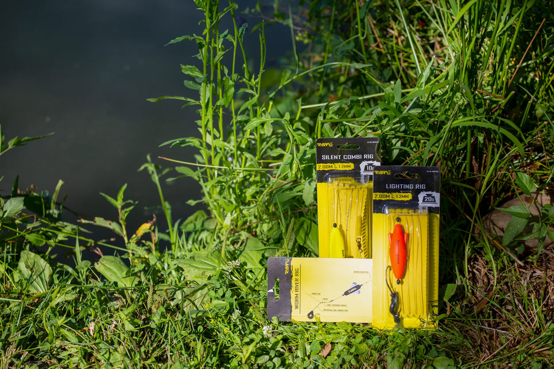 Black Cat Lightning Rig 6/0 2m Single Hook