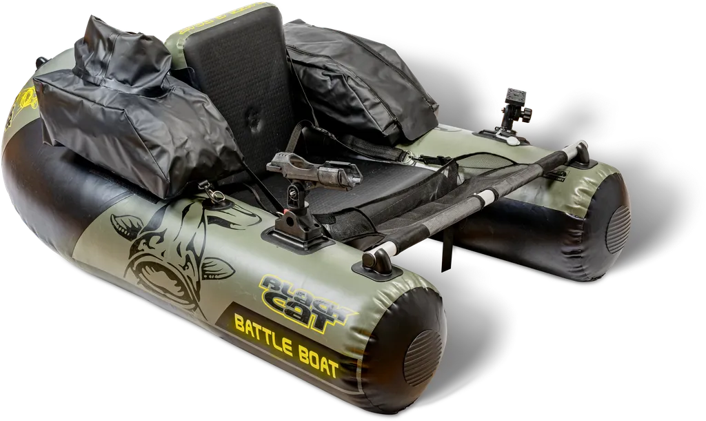 Black Cat Battle Boat Bellyboot 170cm 1 PVC