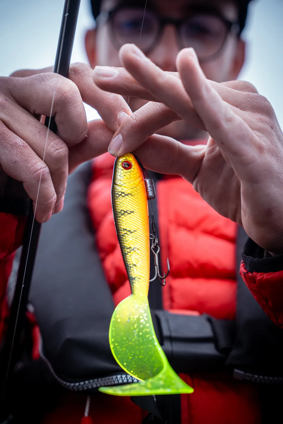 Fox Rage Pro Grub Loaded 12cm 17g Natural Perch