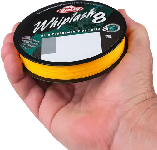 Berkley Whiplash 8 Geflochtene Schnur 150m Yellow