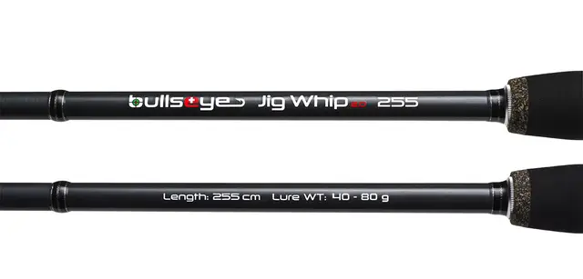 Bullseye Jig Whip 2.0 255 40–80g 2.55m 140g