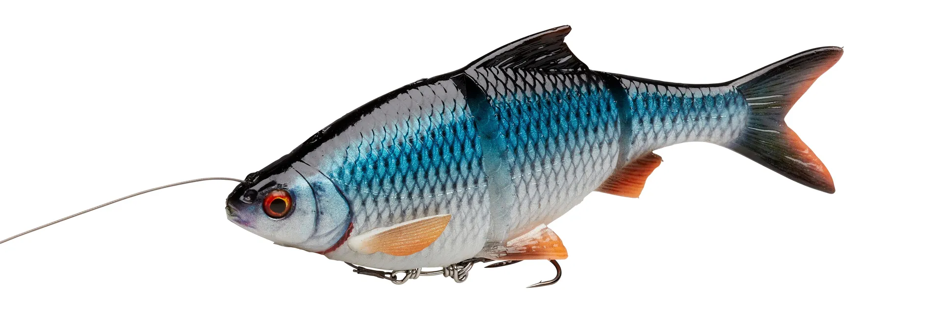 Savage Gear 4D Line Thru Roach Weicher Köder 25cm 206g Slow Sink Roach