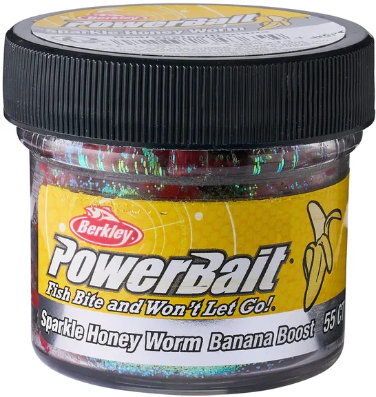 Berkley PowerBait Power Honey Worm 2.5cm 60g Red With Scales
