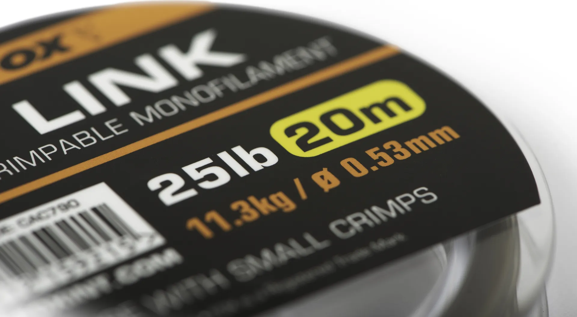 Fox Edges Link Trans Khaki Mono 0.64mm 15.9kg 20m