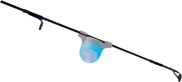 Ragot Auto Light Blue Bite Indicator Battery Electronic/Light Rod Tip Mount
