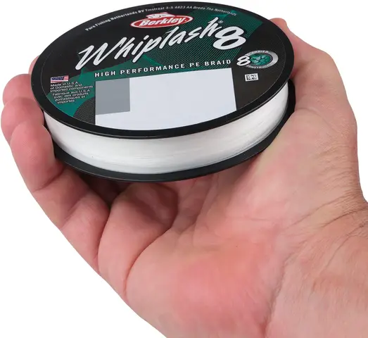 Berkley Whiplash 8 Geflochtene Schnur 150m 0.10mm 14.8kg Crystal