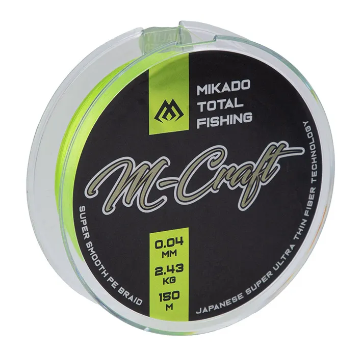 Mikado M-Craft Braid - 0.06mm, 3.83kg, 150m, Fluo