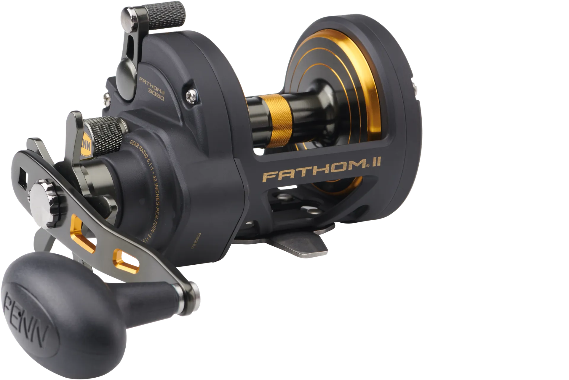 Penn Fathom II Star Drag Reel 30 6.1:1 570g 13.6kg 107cm