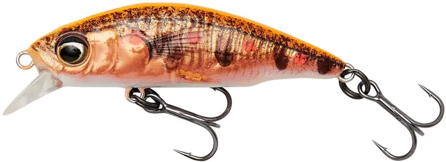 Savage Gear 3D Sticklebait Twitch 5.5cm 0.5–1.5m 7g Fluorescent Orange Copper