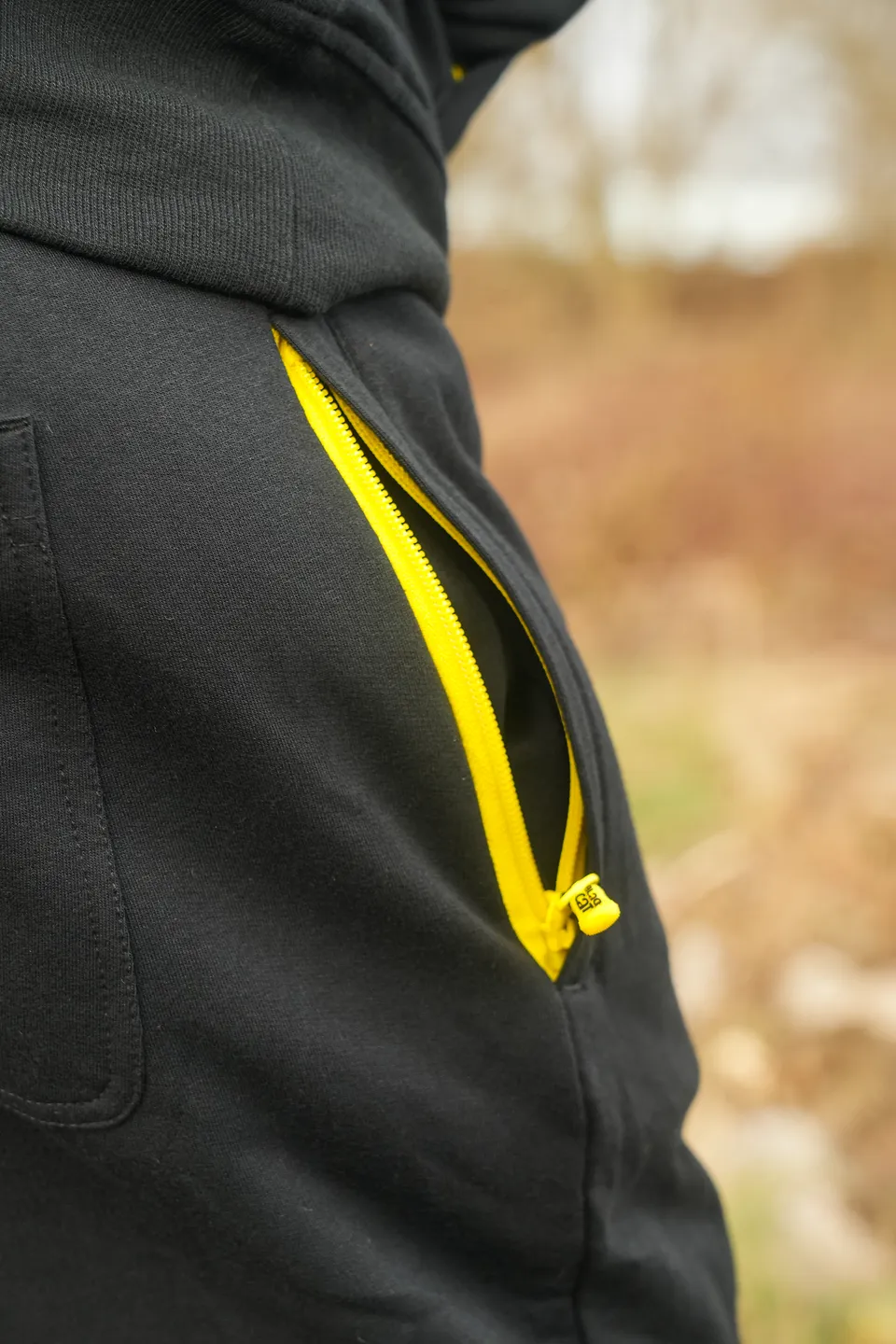 Black Cat Joggers Hosen Xlarge Black