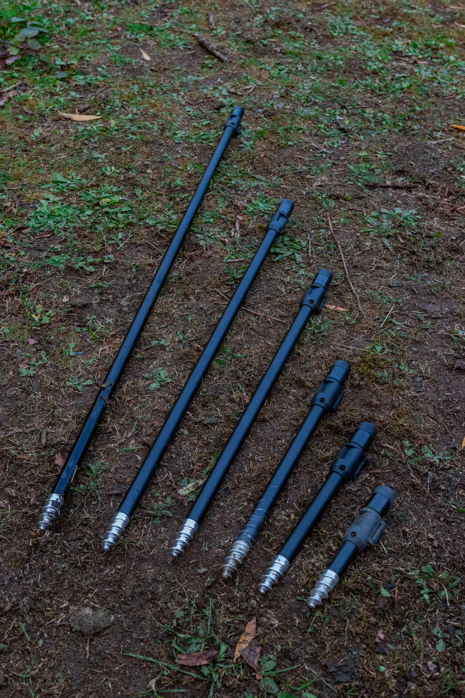 Fox Black Label QR Bankstick Power Point 91cm Black Anodized Aluminium