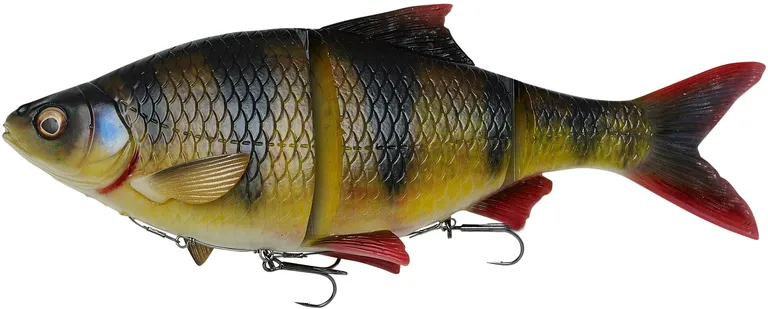 Savage Gear 4D Line Thru Roach Softbait 18cm 80g Slow Sinking Perch