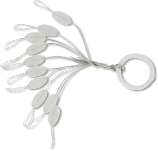 Black Cat Silicon Stopper 7mm L Oval