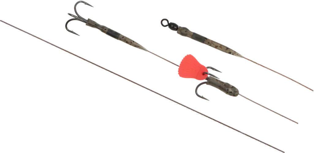 Fox Rage Predator Twin Treble Trace 52cm 40kg 8