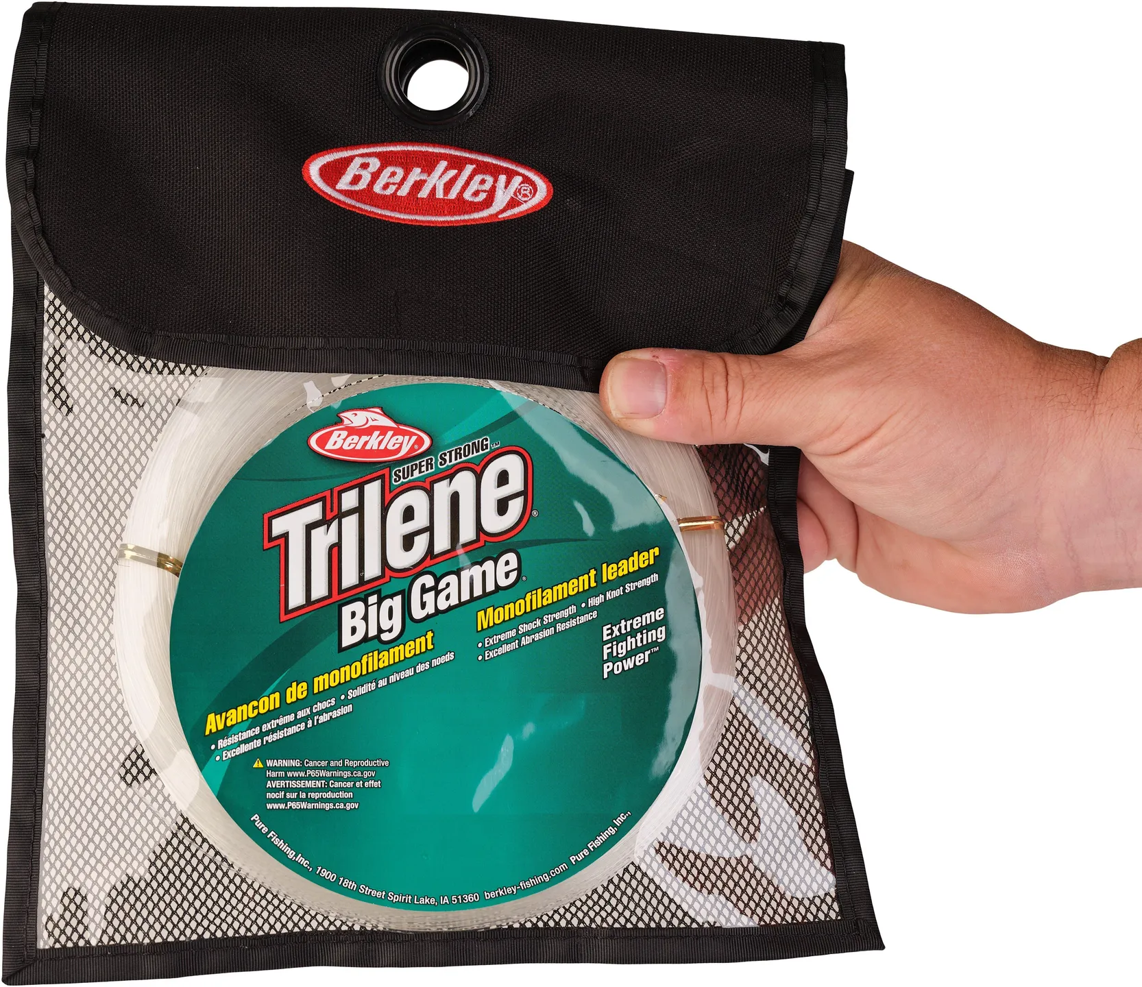 Berkley Trilene Big Game Mono Leaders 58.9kg 1.09mm 100m Clear