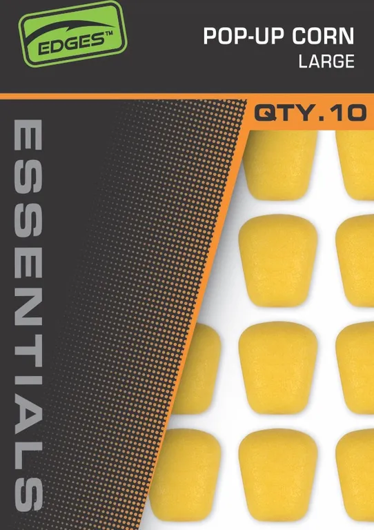 Fox Edges Pop-Up Corn 10pcs Large Yellow, Fluoro Pink