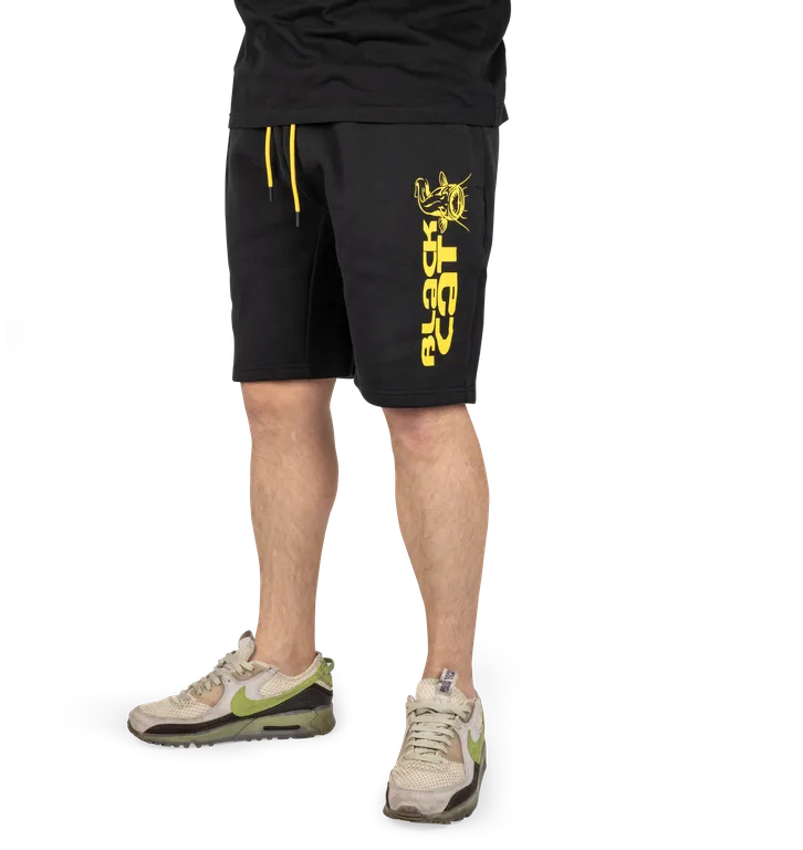 Black Cat Jogger Shorts XL