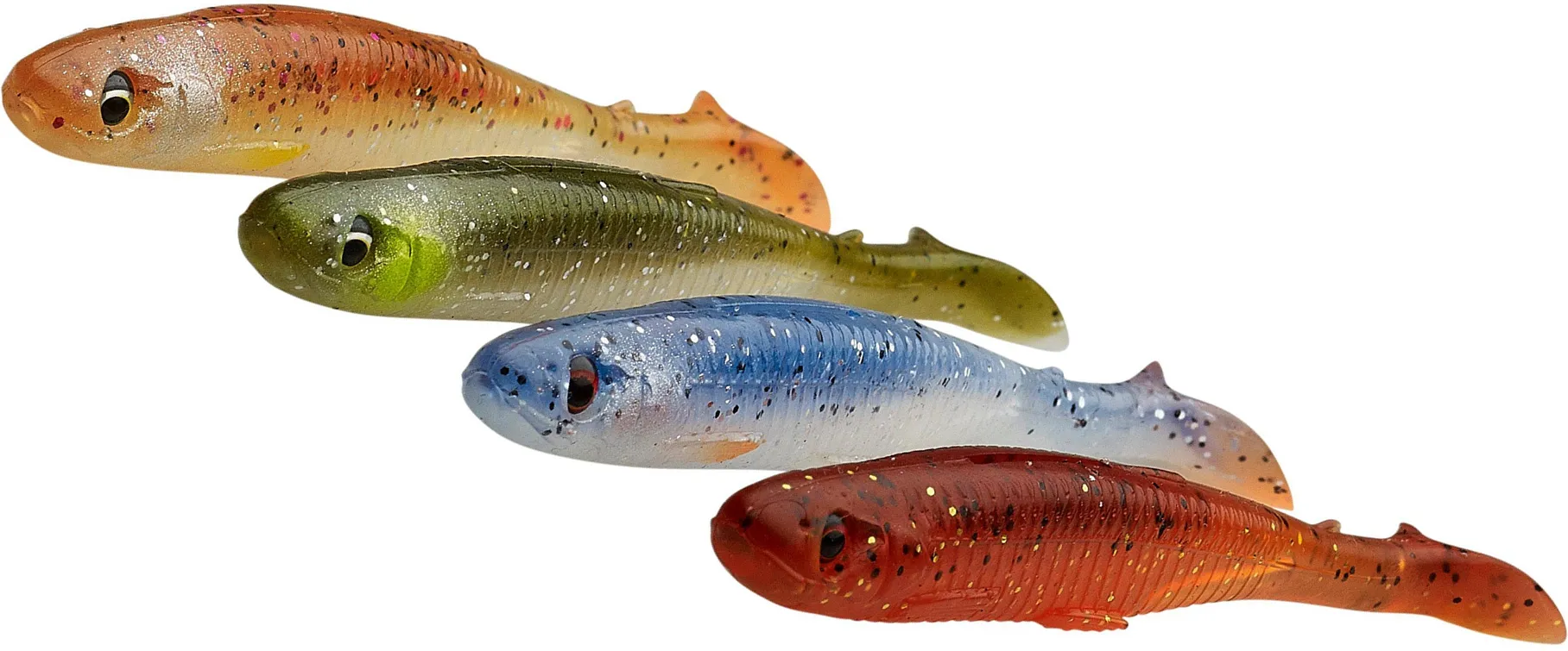 Savage Gear Slender Scoop Shad Softbait 9cm 4g Clear Water Mix