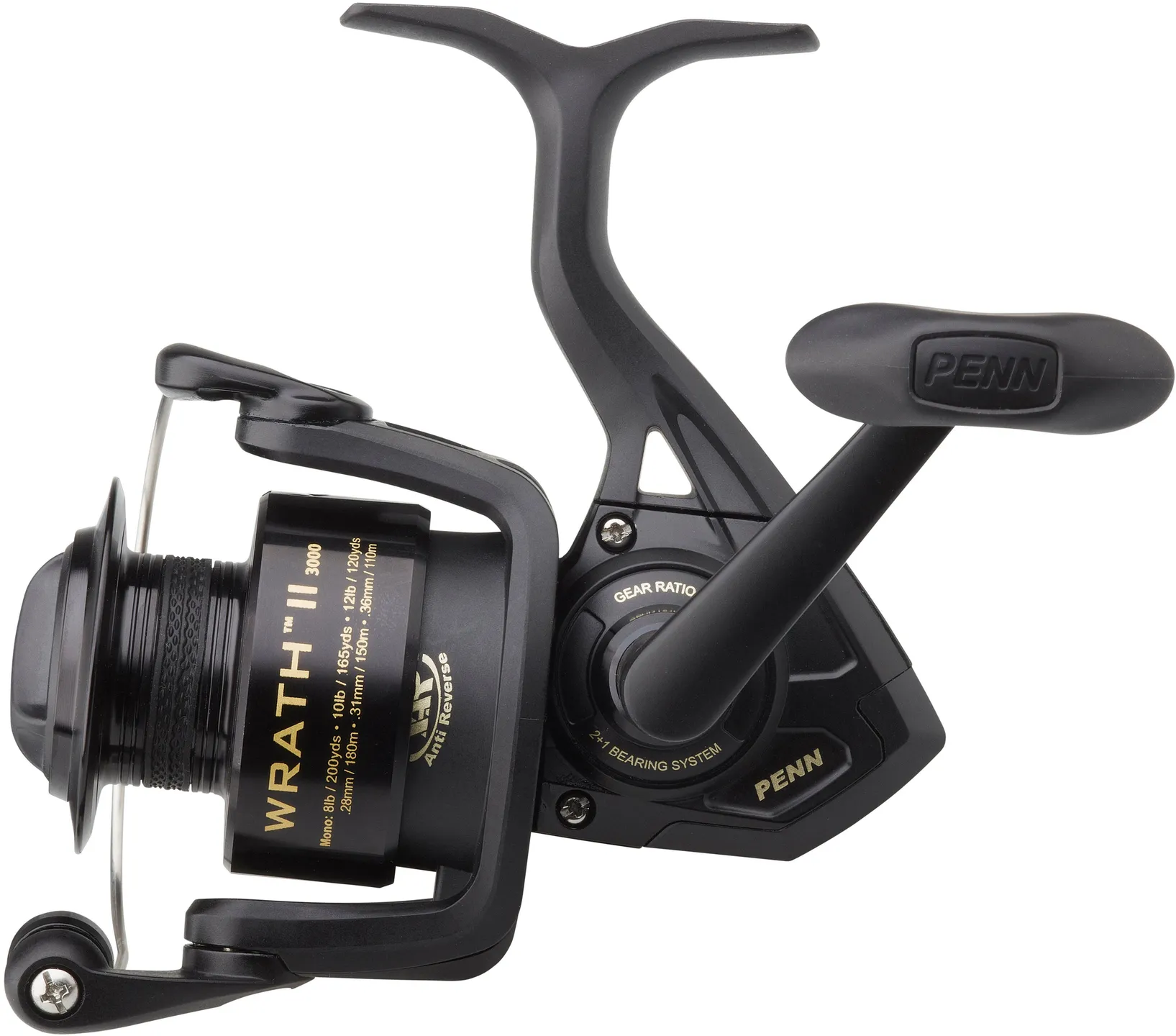 Penn WRATH II Spinning Reel 3000 352g 5.5kg 89cm 6.2:1