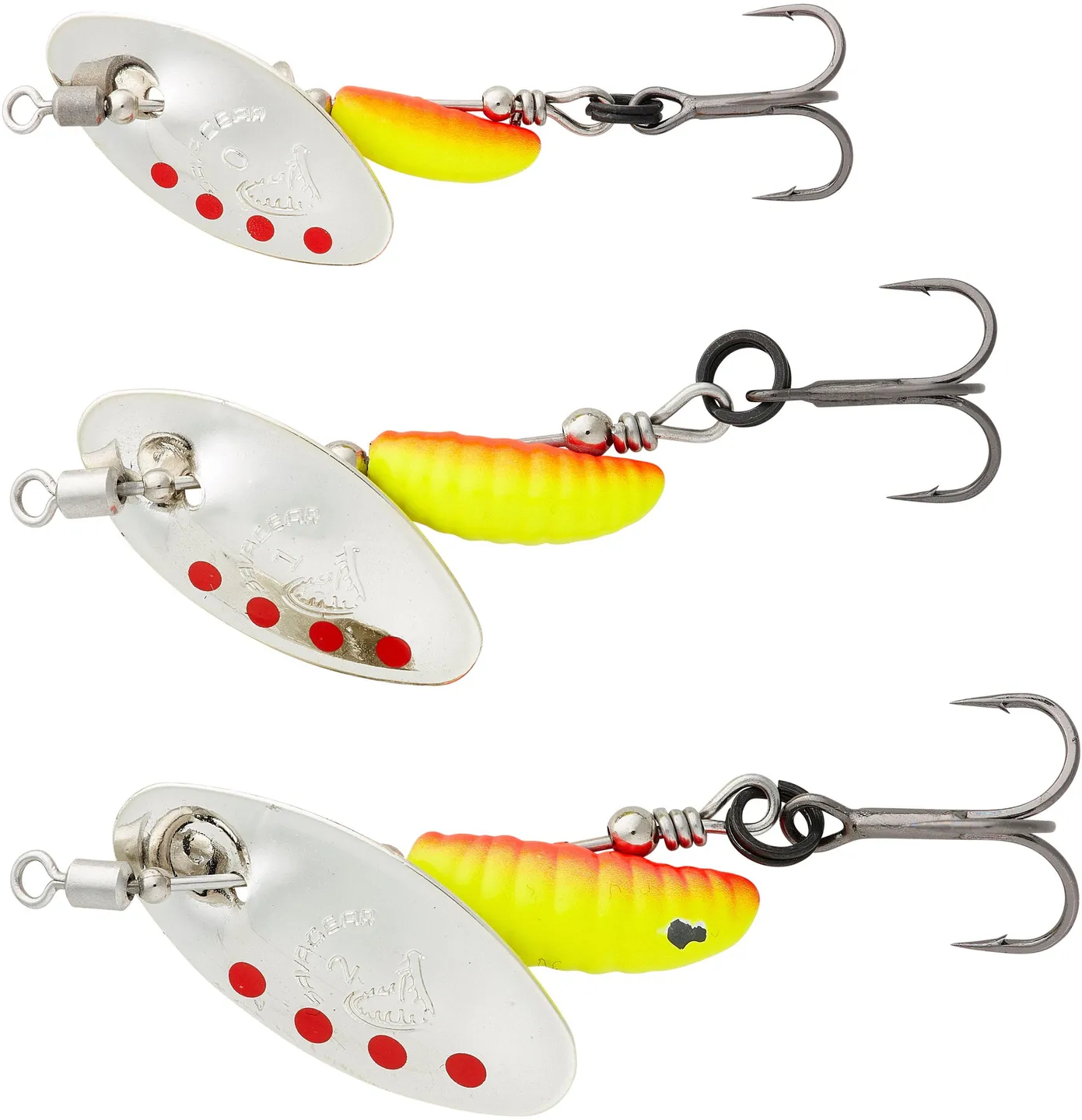 Savage Gear Grub Spinners 3.8g Gold Black