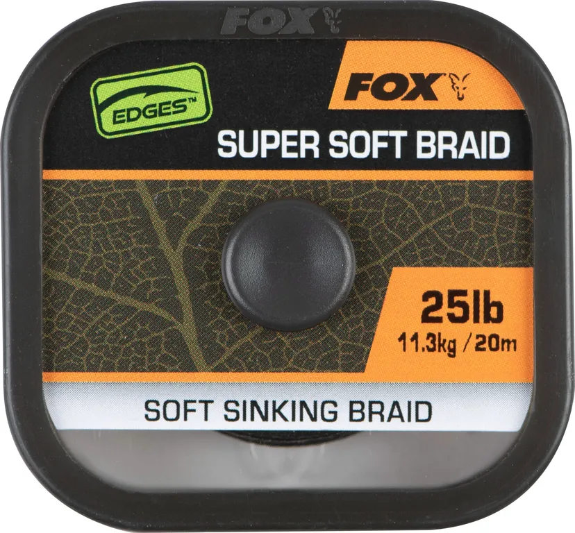 Fox Edges Naturals Super Soft Braid 9.07kg 20m