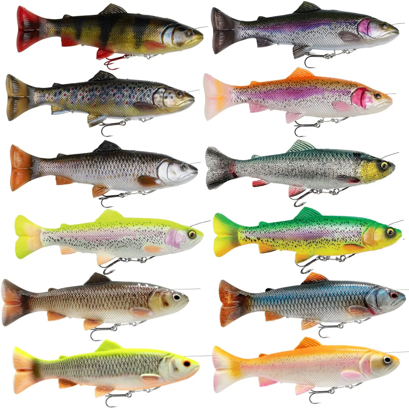 Savage Gear 4D Line Thru Pulse Tail Trout 20cm 102g SS Chub