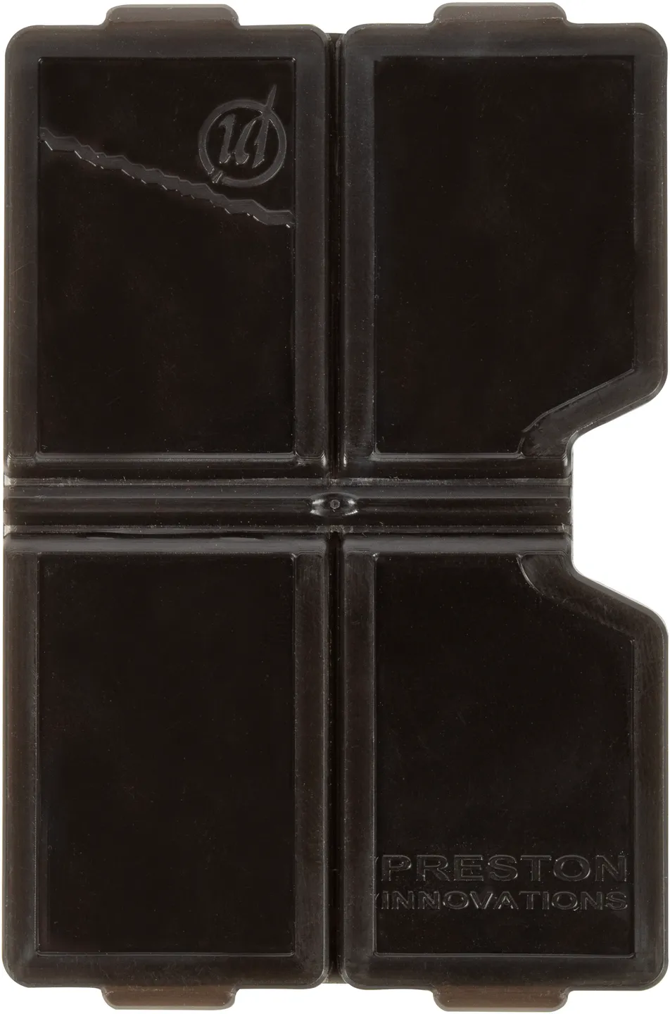 Preston Accessory Box Köderbox 4 Compartment Shallow Magnetic