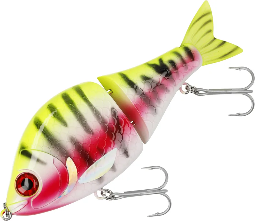 Mikado MFT Swimbait - 13cm, 81g, Lemon Tiger, Slow Sinking, 1 pcs.