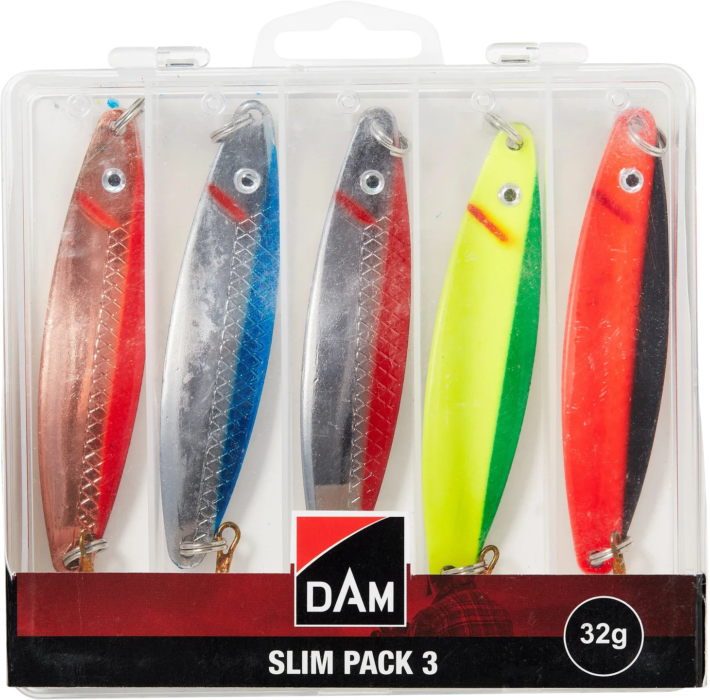 DAM Slim Pack Box Crankbaits 9cm 32g Spoon Assorted