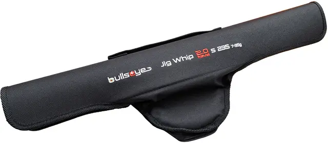 Bullseye Jig Whip Travel 2.0 Spinning Rod 129g 68cm 4pc Composite-Carbon