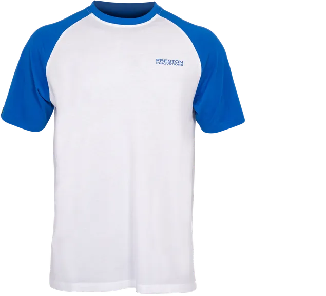 Preston Lightweight White Raglan T-Shirt XXL