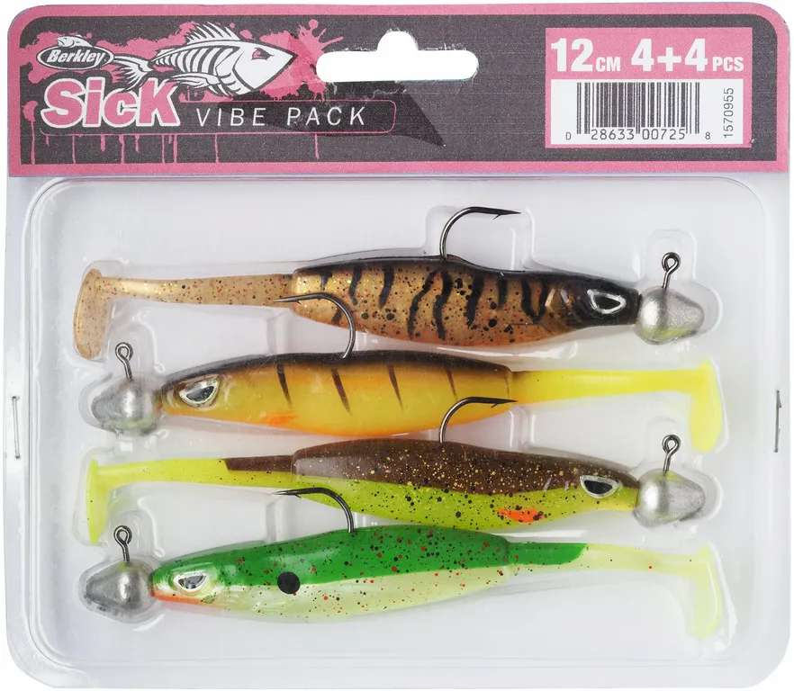 Berkley Sick Vibe Pack 10g 12cm 4pc