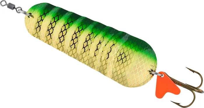 Abu Garcia Atom Löffel 55g 11cm Gold/Green Flash