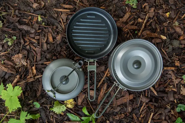 Fox Cookware 3 Piece Cook Set 0.9L Aluminium