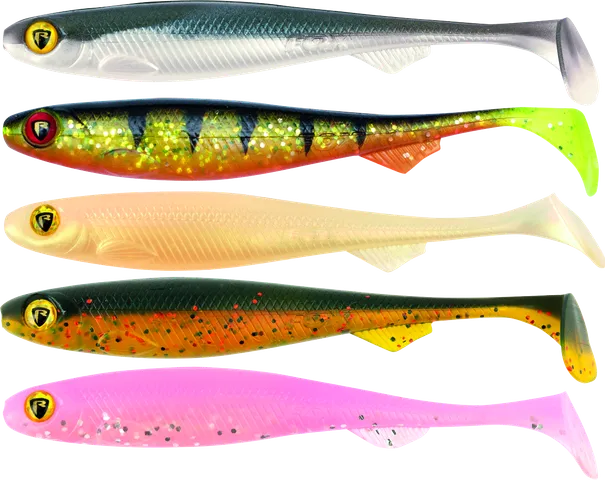 Fox Rage Slick Shad Mixed Colour Pack 11cm UV