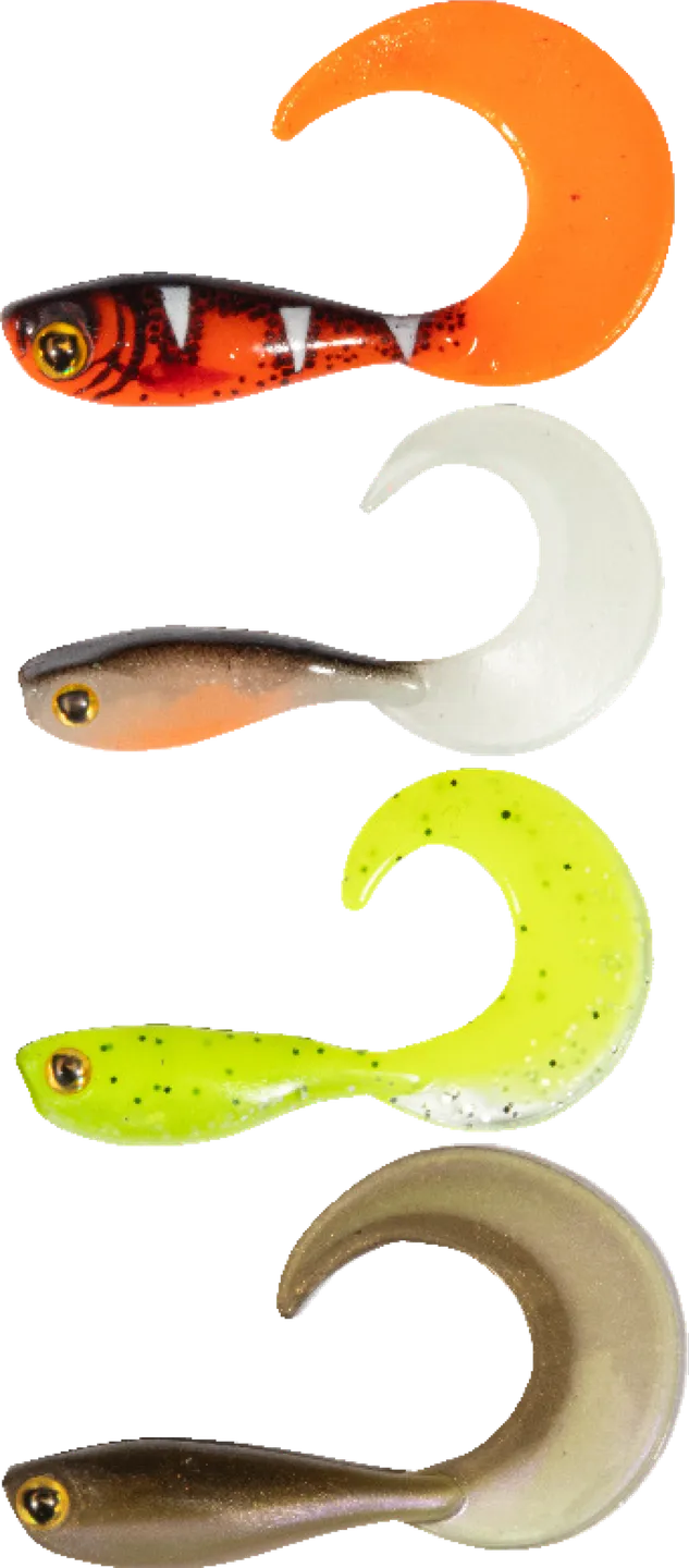 Fox Rage Micro Grub Mixed Colour Lure Pack 4cm 4g 8pc