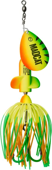 Madcat A-Static Screaming Spinner 65g Firetiger UV Single treble 3/0