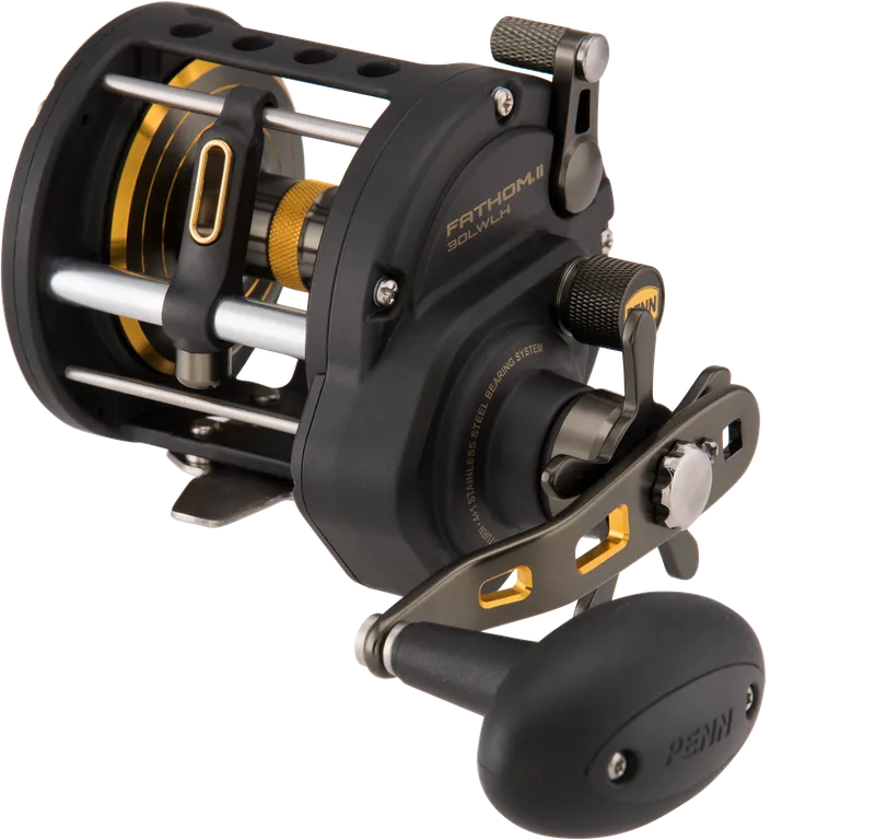 Penn Fathom II Level Wind 30 4.3:1 740g Left