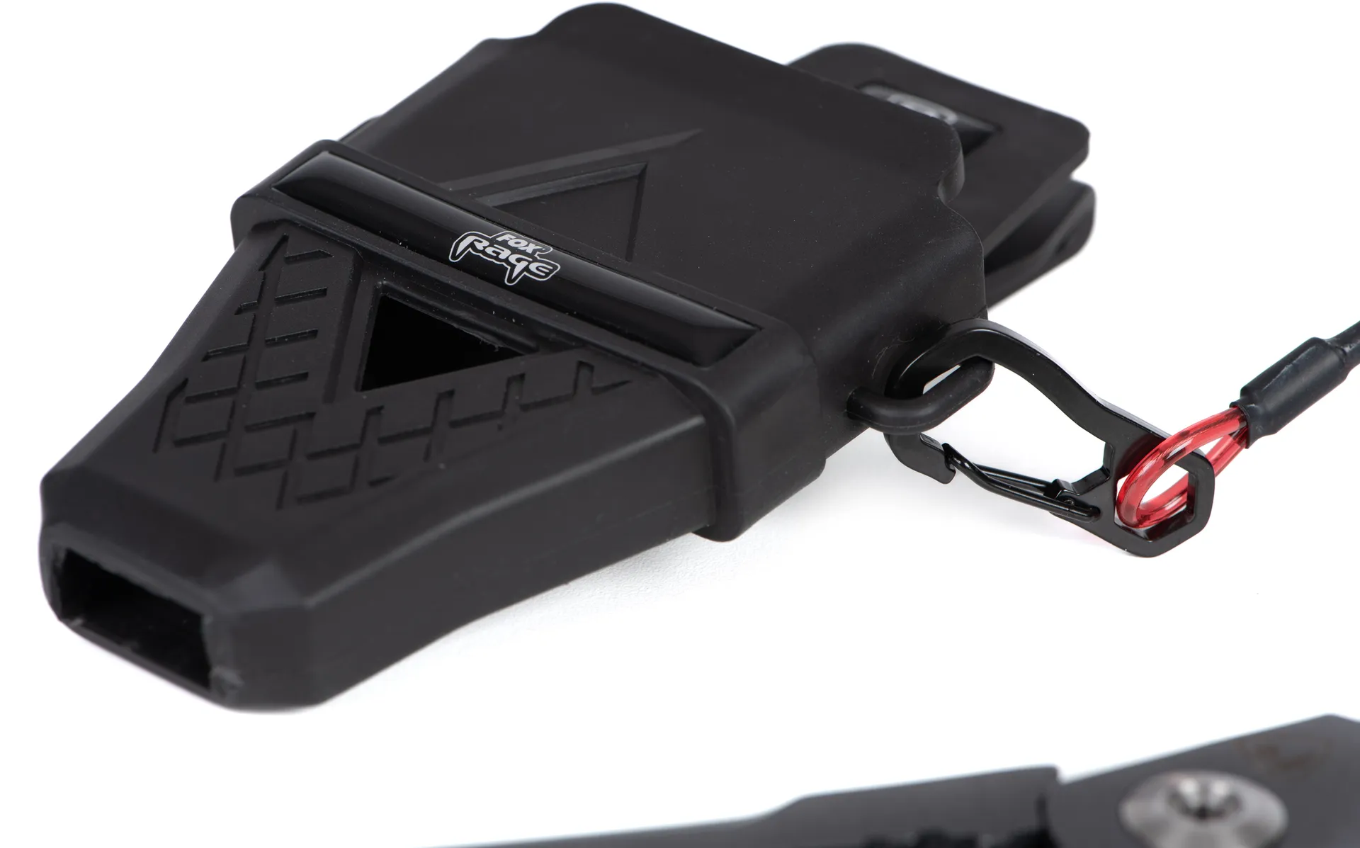 Fox Rage Belt Pliers 30cm Tungsten Carbide Side Cutters Serrated 420 Stainless Steel