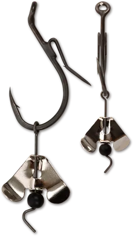 Black Cat Buzzer-Hook DG Hook #7/0 Silver