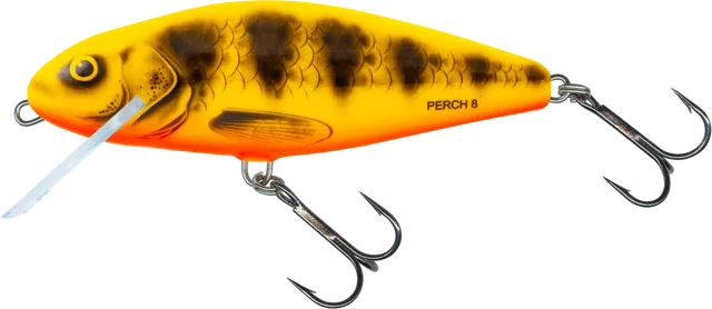 Salmo Perch 12cm 2–4m 36g Yellow red Tiger