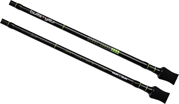 Bullseye Run & Gun Jiggy Jonga Spinning Rod S 2.35m 3–12g 114g X-Fast